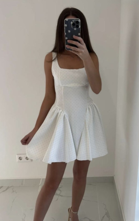 NOUTATI !!! - Rochie Sofia alb