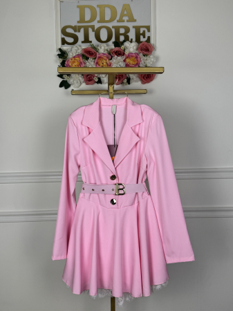 ROCHII - Rochie Stil Salopeta Nairobi - Roz