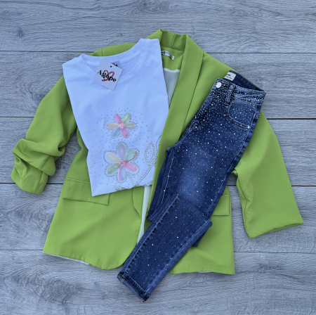 SETURI - Set Dama Sacou, Tricou, Blugi CTP02