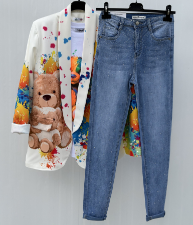 SETURI - Set Dama Sacou, Tricou, Blugi STP01