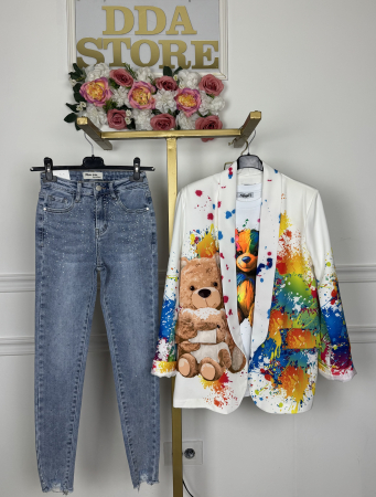 SETURI - Set Dama Sacou, Tricou, Blugi STP01