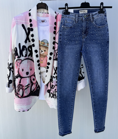 SETURI - Set Dama Sacou , Tricou , Blugi STP09