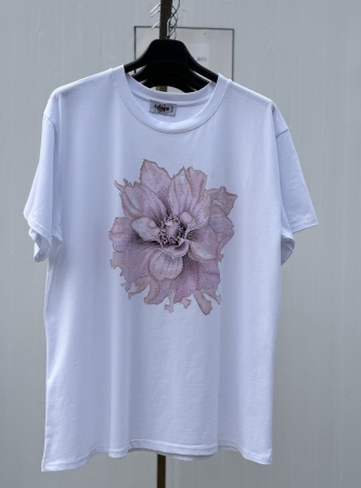 TRICOURI - Tricou Dama Foare Rose