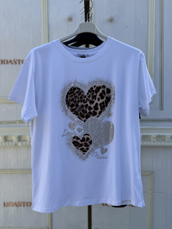 TRICOURI - Tricou inimă - print