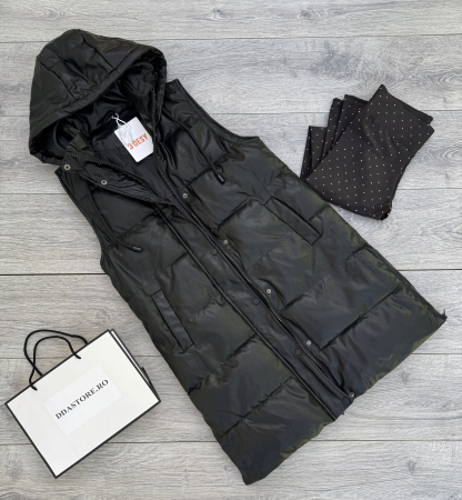 VESTE - Vesta Lunga Kira-negru