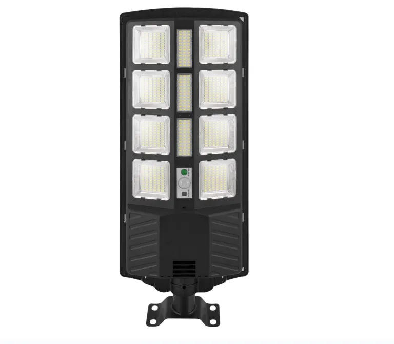 Lampa stradala solara integrata cu telecomanda, Putere - 2800 W, culoare negru [2]