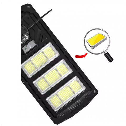Lampa Solară 3000W cu Cameră de Supraveghere Încorporată, WiFi/4G, 105 x 24 cm. [11]
