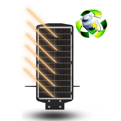 Lampa Solară 3000W cu Cameră de Supraveghere Încorporată, WiFi/4G, 105 x 24 cm. [16]