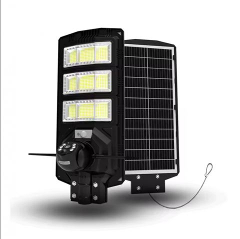 Lampa Solară 3000W cu Cameră de Supraveghere Încorporată, WiFi/4G, 105 x 24 cm. [12]