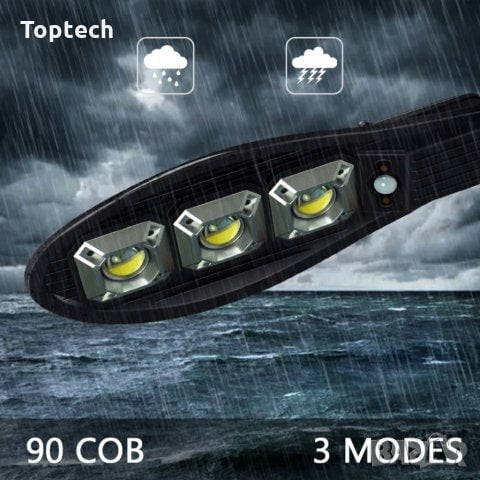 Lampi led si proiectoare solare - Lampa Solara Stradala cu senzor de miscare 60W