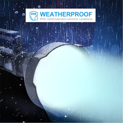 Lanterna LED portabila cu trepied, functie de Powerbank, incarcare USB, 4 moduri de iluminare, Waterproof [12]