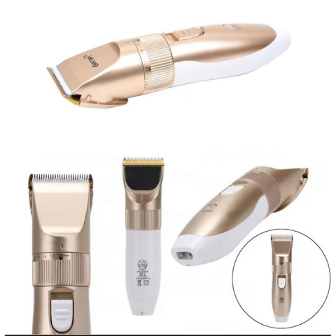 Aparate & Accesorii ingrijire personala - Mașină de Tuns Profesională Geemy GM-797 – Lame Titan & Ceramic, Motor Silențios, Acumulator de Rezervă engross