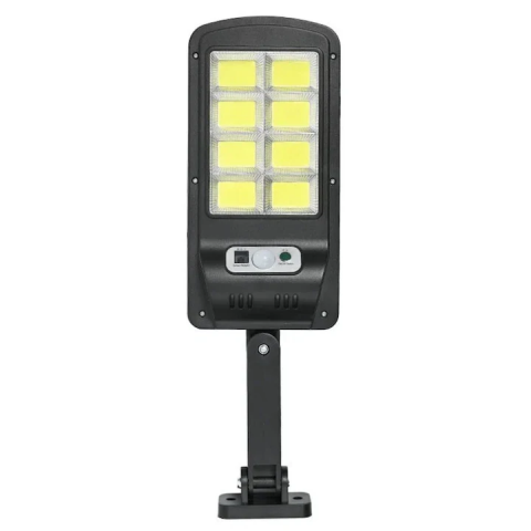 set 4 x Lampa solara LED, 40W, cu panou solar, 160 LED COB, senzor de miscare, 3 moduri de iluminare, telecomanda [2]
