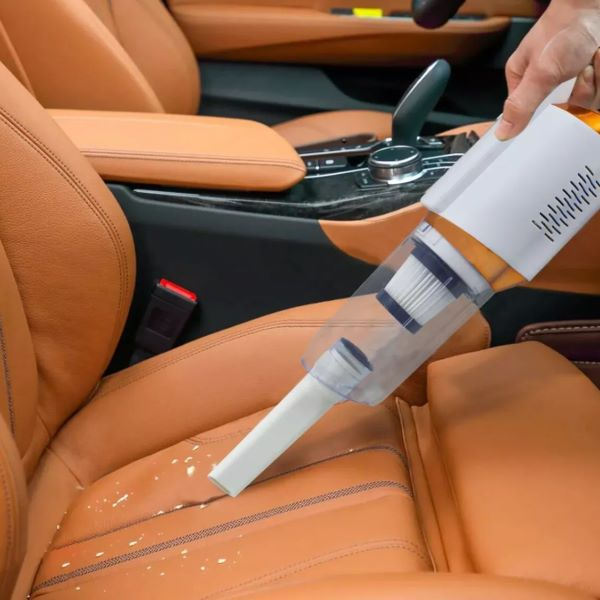 Aspirator Vertical Fără Fir 2 în 1, 8500 Pa, 5 Atașamente, Filtru HEPA, Recipient Colectare, Curățare Ușoară, 113x21 cm [11]