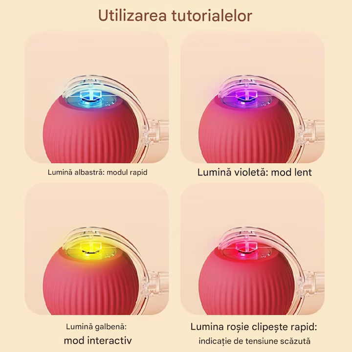 Jucărie Smart pentru Pisici Adulte, Interactivă, Plastic Durabil, Dimensiuni 9x10,2x5,8 cm, Potrivită pentru Toate Taliile, Design Compact în Culori Multiple [11]