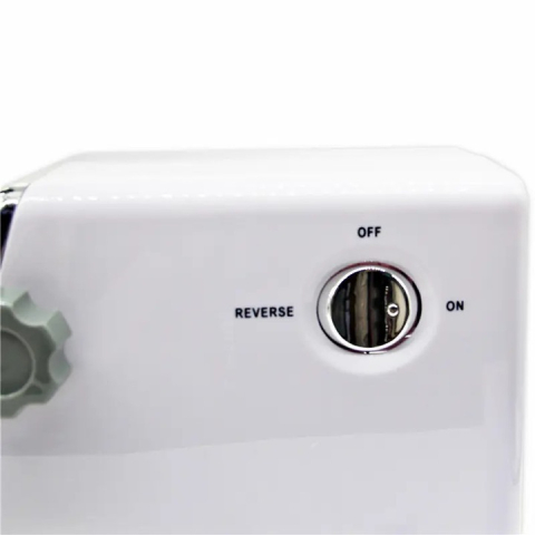 Mașină Profesională de Tocat Carne 3000W, Producție 120 kg/oră, 2 Discuri Tăiere, Sistem Reverse, Aluminiu + ABS, Argintiu [7]