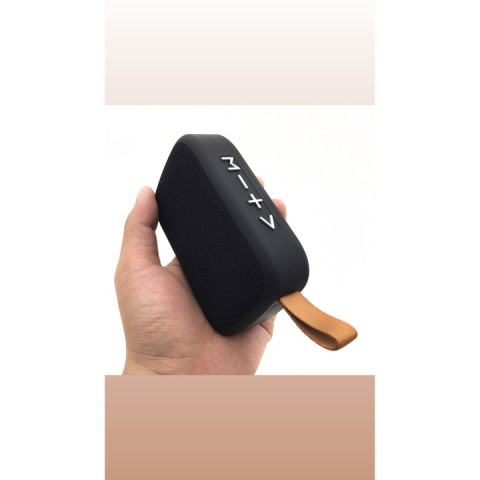 Mini boxă portabilă Sport 3W, Bluetooth 4.2, FM și slot card memorie, USB, acumulator 300 mAh, culoare neagră [3]