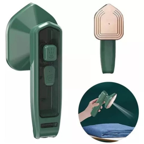 Casa si Bucatarie - Mini Fier de Călcat Ultra-Portabil 2-în-1, 30W, Alimentare 220V, Funcție Călcare Uscată și Umedă, Talpă Compactă cu Încălzire Rapidă, Design Ergonomic pentru Călătorii, Business și Uz Casnic, Dimensiu