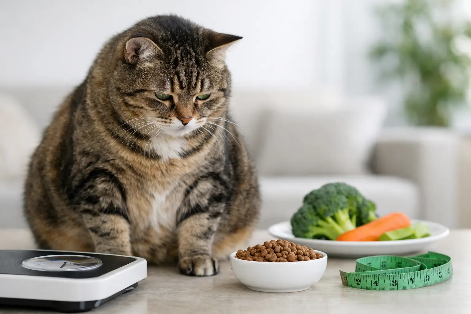 Când are nevoie pisica de dietă?