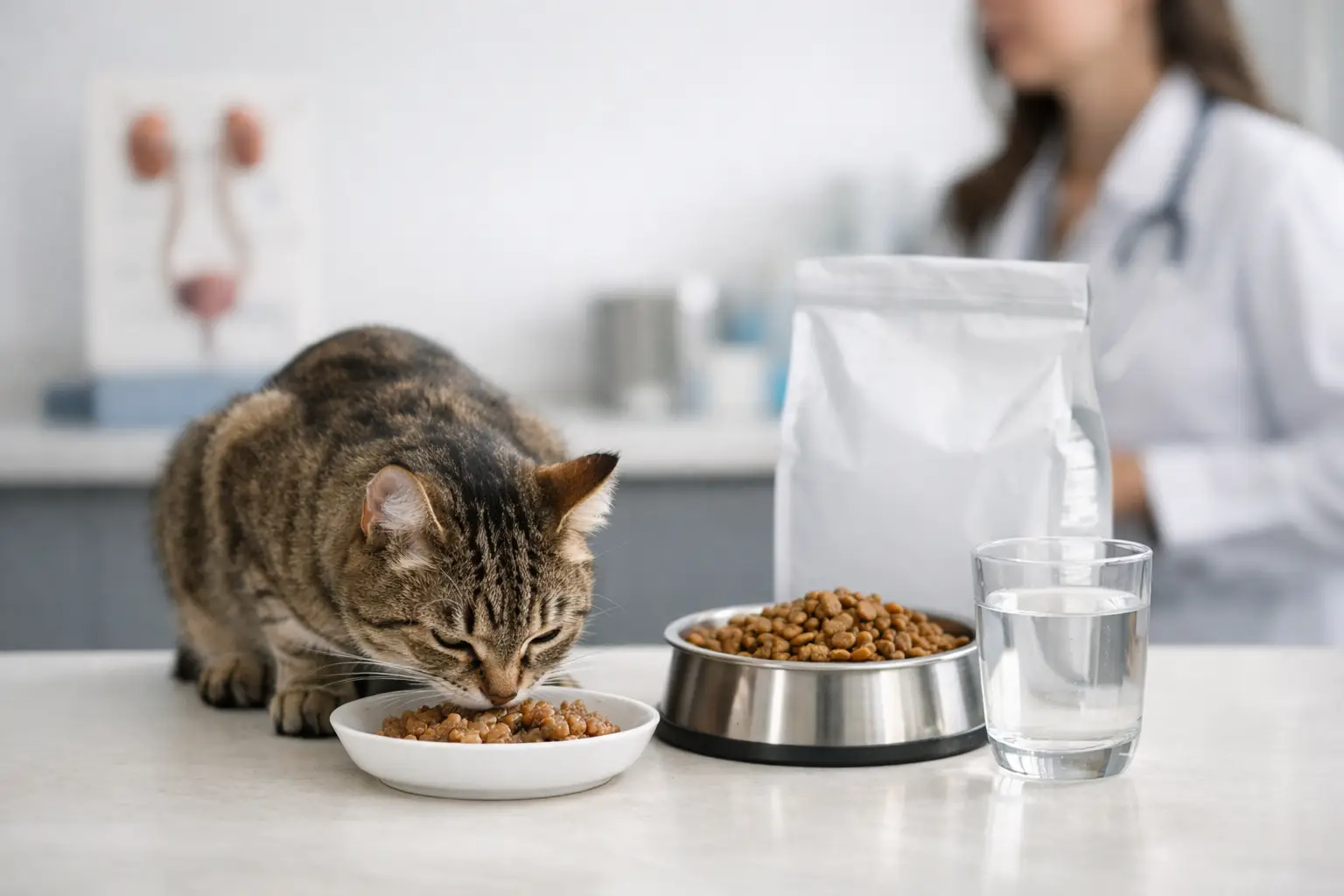 Când folosești dieta urinary feline