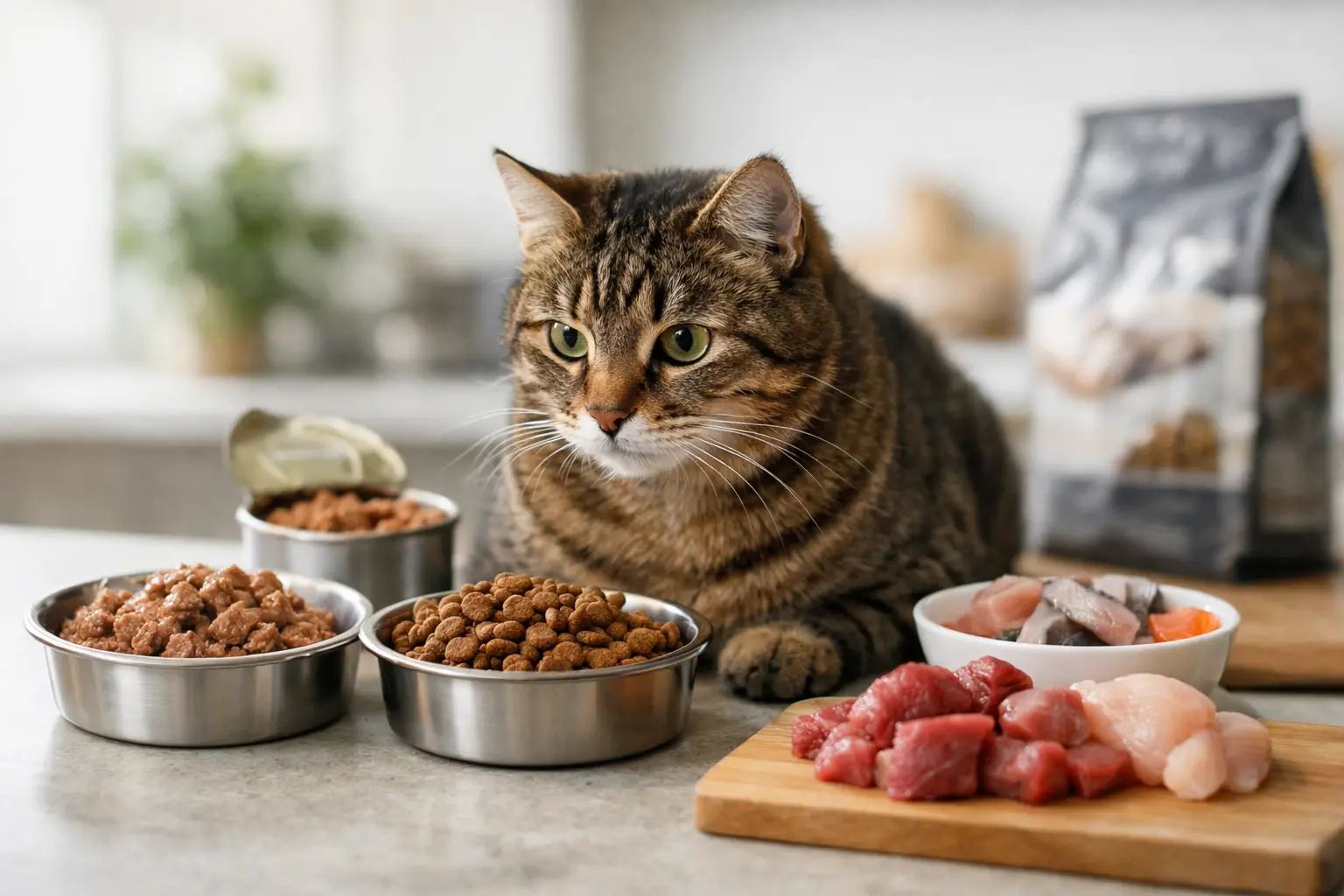 Cum alegi corect hrana pentru pisici