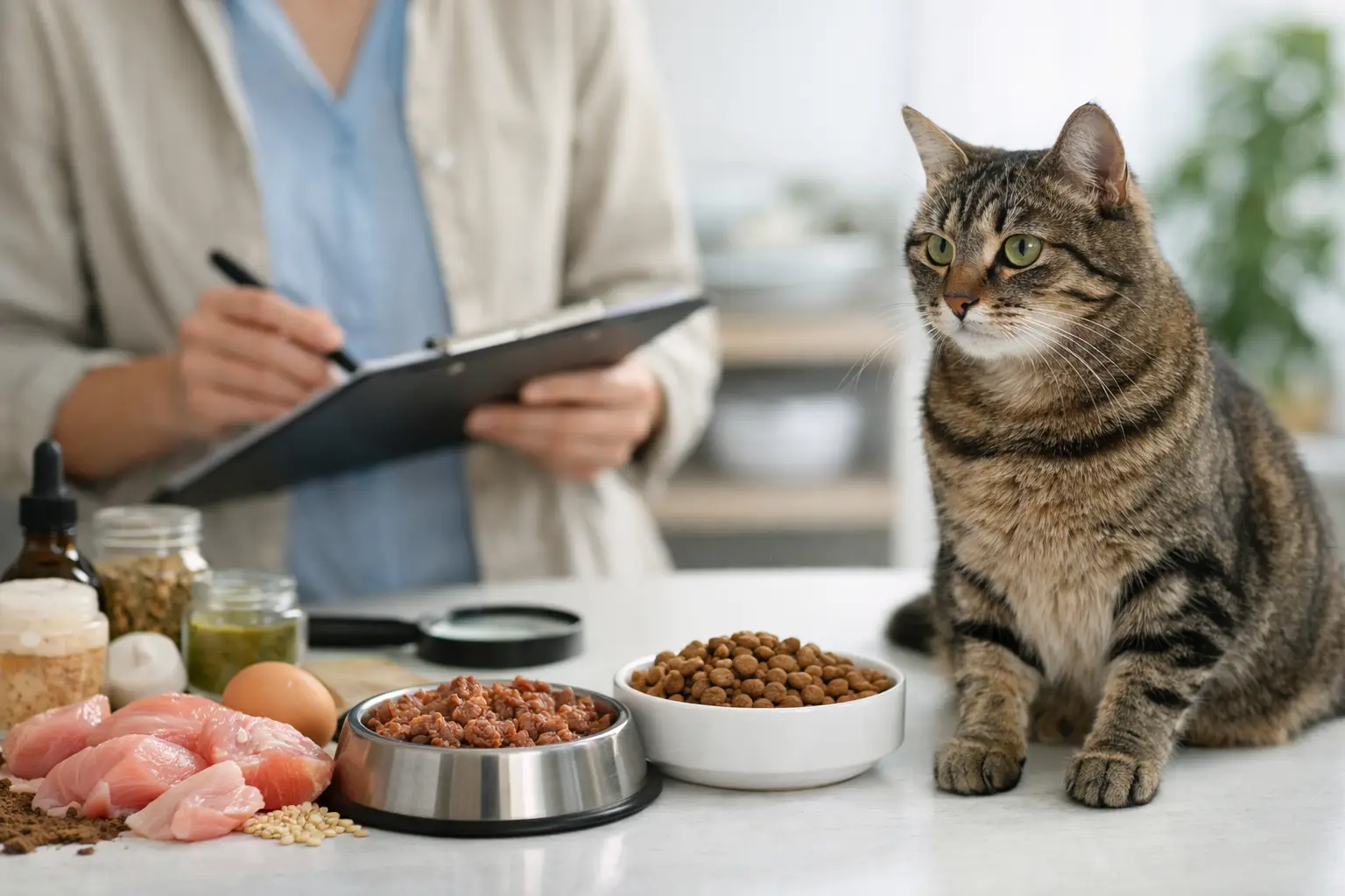 Cum alegi dieta hipoalergenică la feline