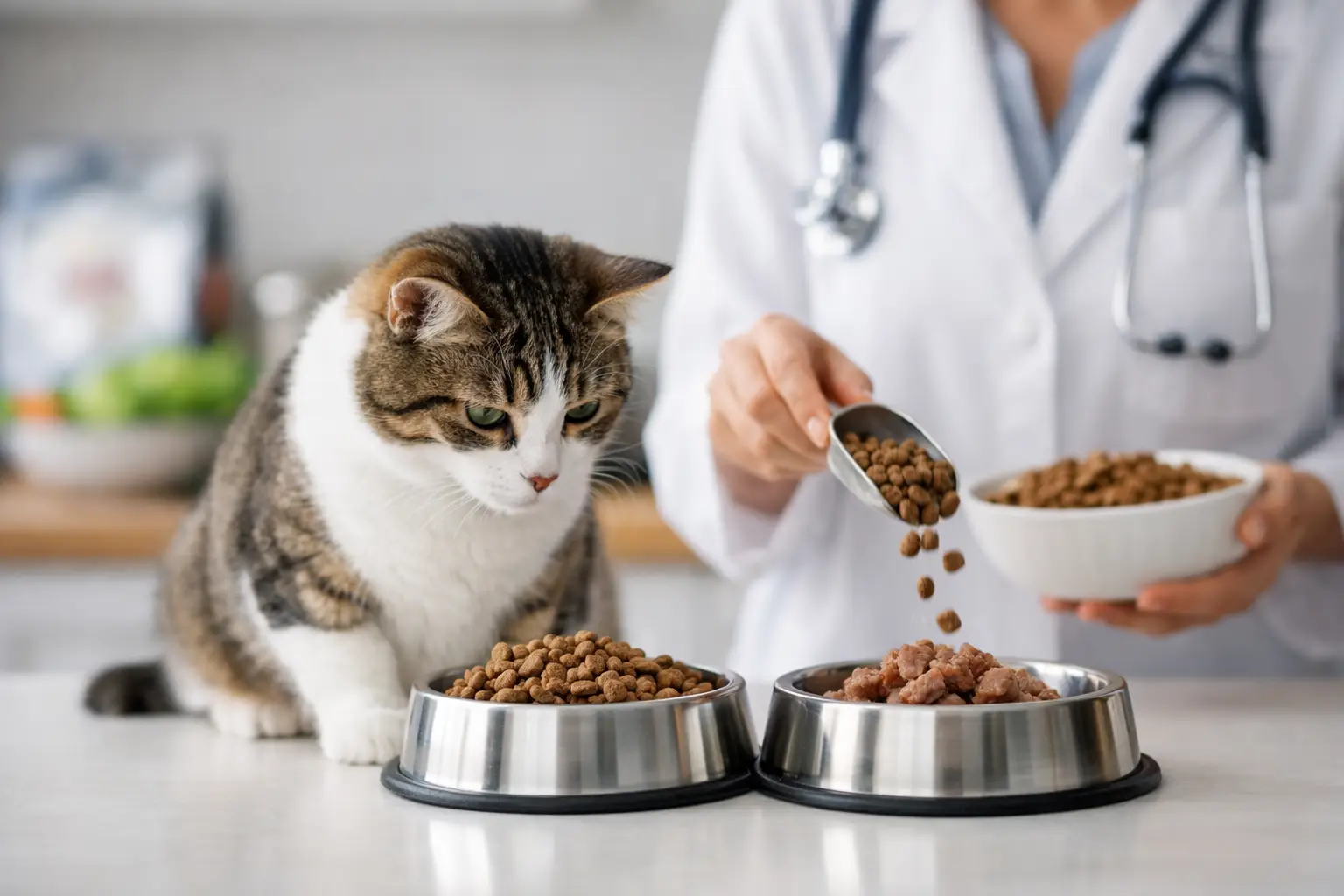 Cum introduci dieta veterinară treptat
