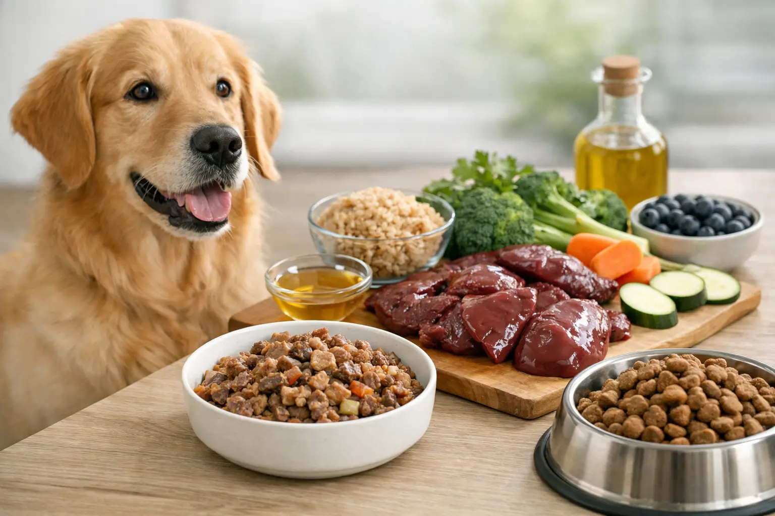 Mâncare hepatică pentru câini: cum alegi