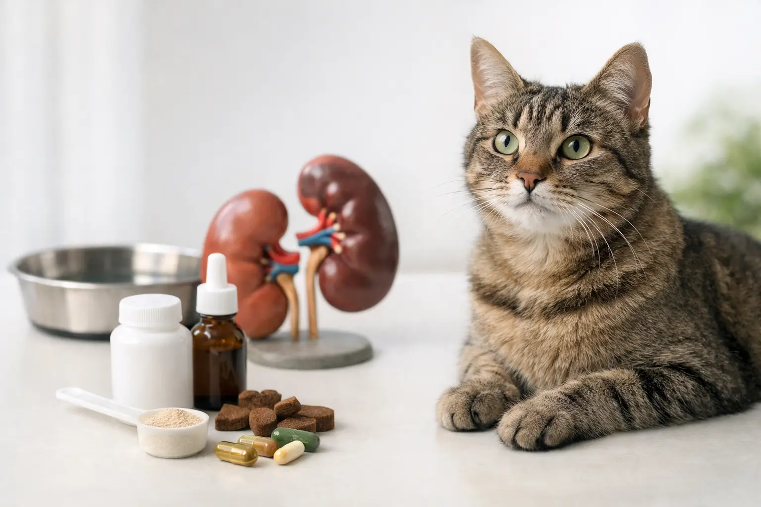 Suplimente renale pentru pisici: cum alegi