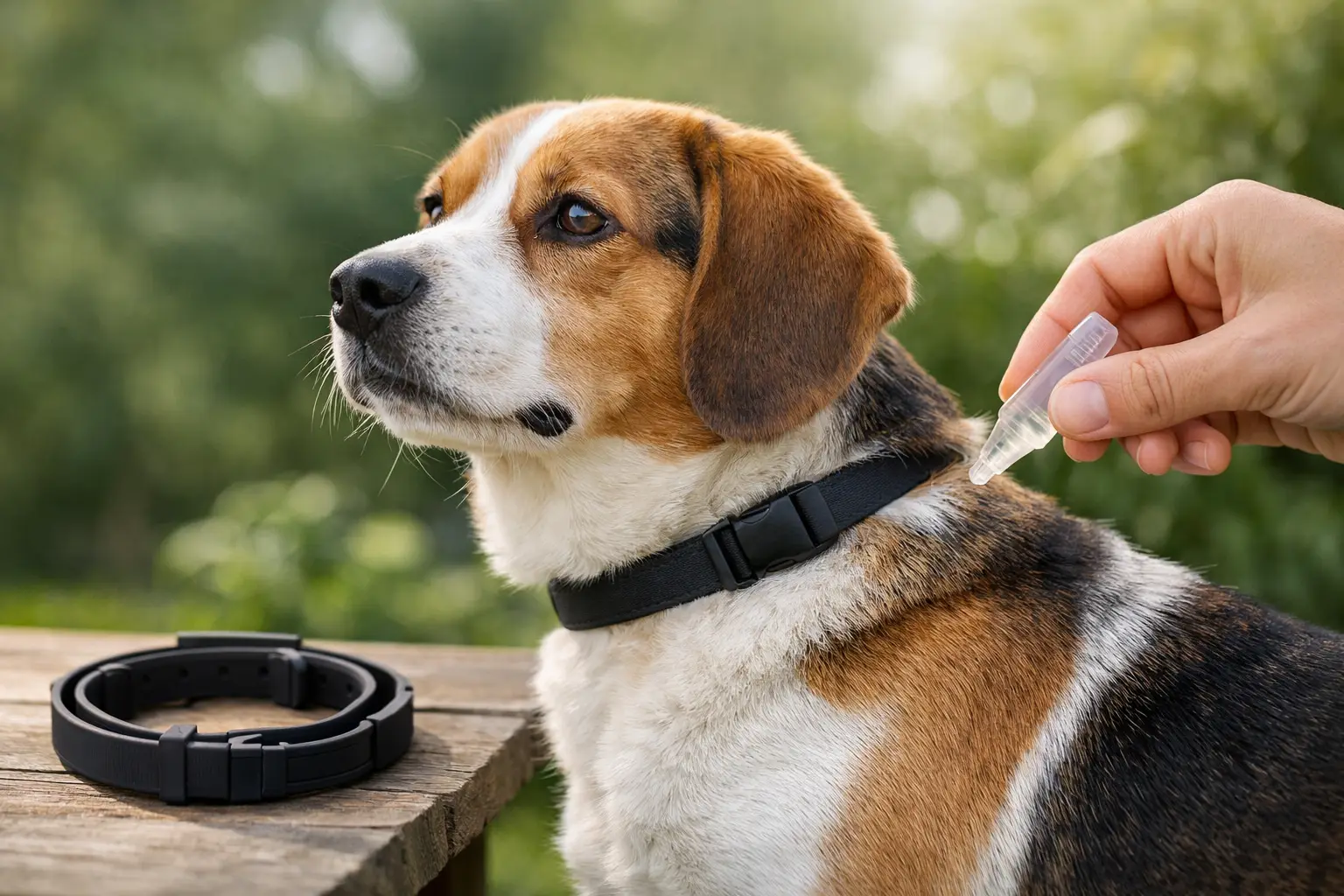 Zgarda sau pipeta antiparazitară?