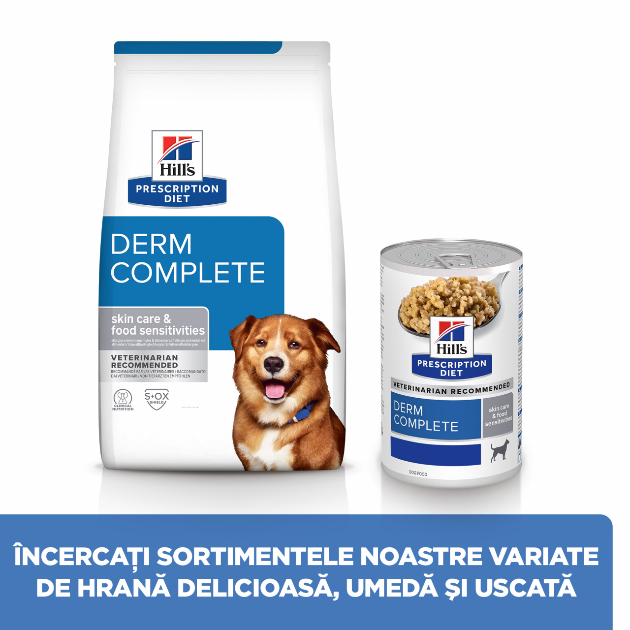 1.5 kg Hill's PD Canine Derm Complete, hrana dietetica pentru caini cu probleme dermatologice [3]