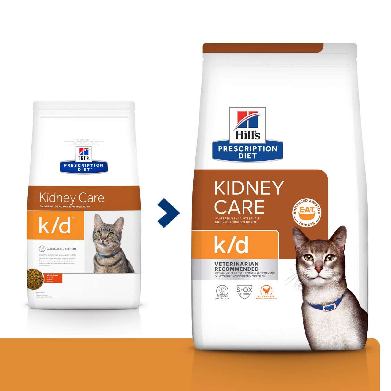 1.5kg Hill's PD Feline K/D, hrană uscată dietă veterinară pentru pisici cu probleme renale [10]