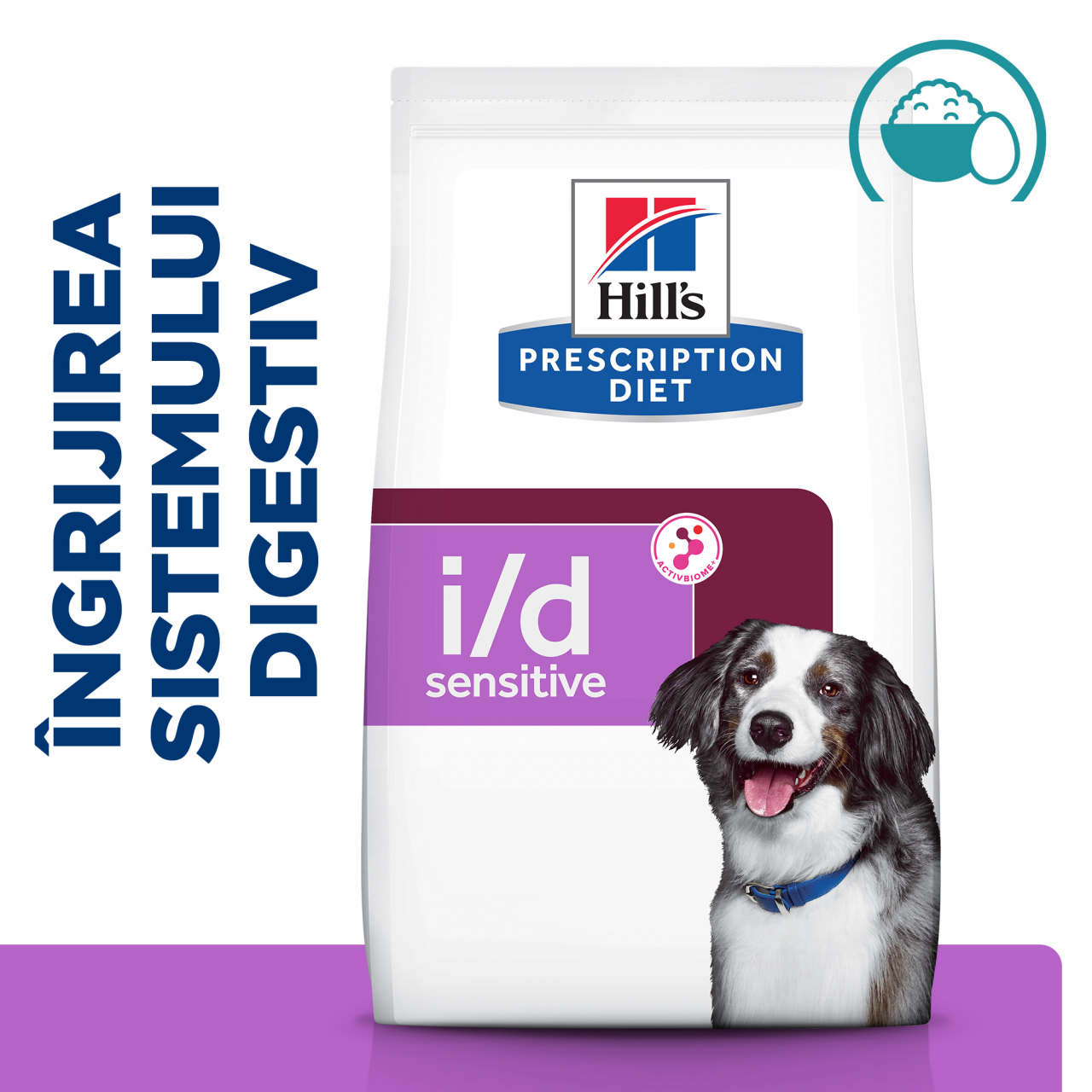 12 kg Hill's PD Canine I/D Sensitive, hrană uscată dietă veterinară pentru câini cu probleme digestive [3]