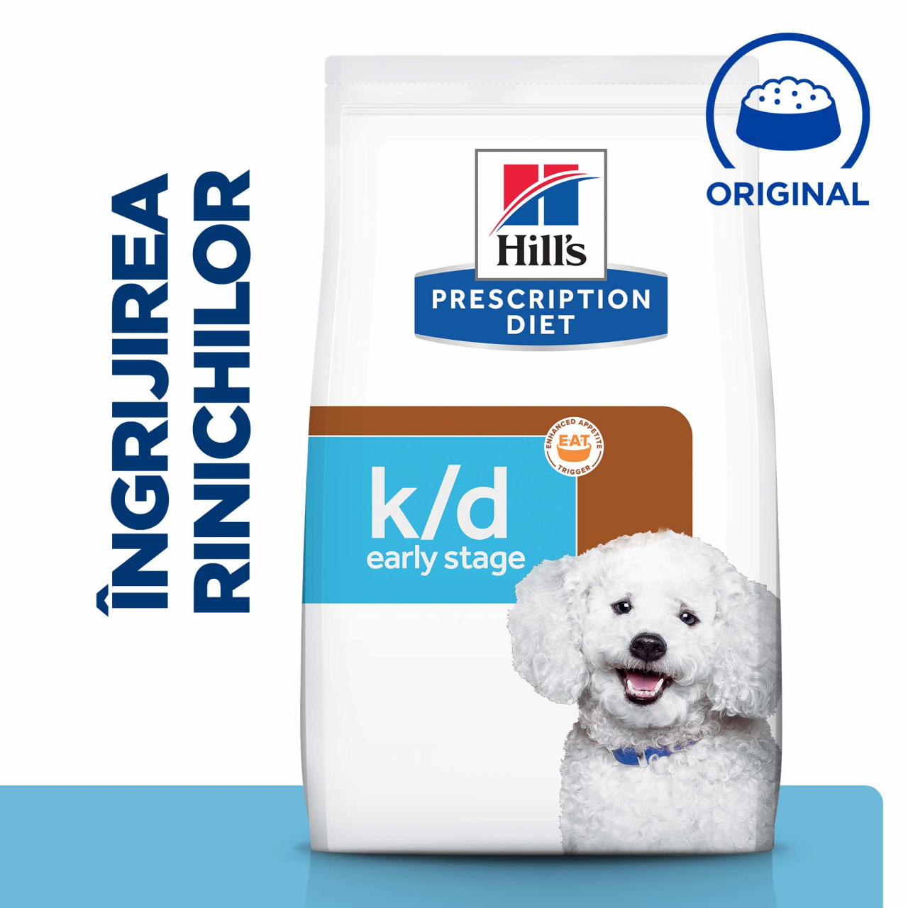 12 kg Hill's PD Canine K/D Early Stage, hrană uscată dietă veterinară pentru câini cu afecțiuni renale [2]