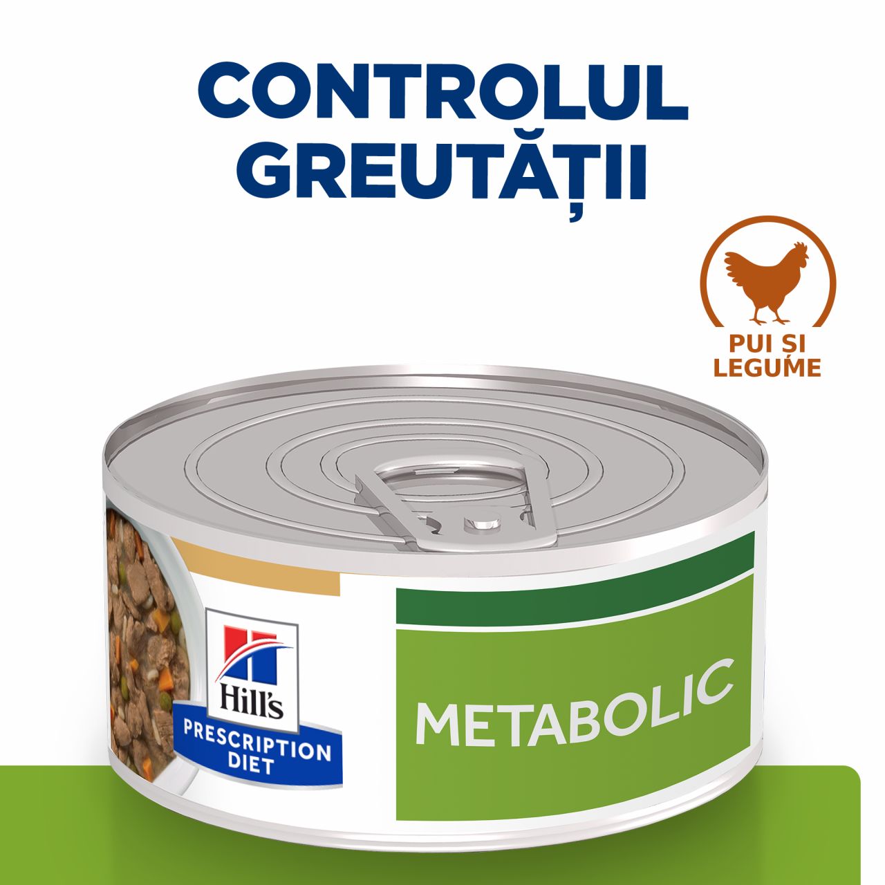 156g Hill's PD Canine Metabolic Chicken & Vegetable Stew, hrană umedă pentru câini cu probleme de greutate [3]