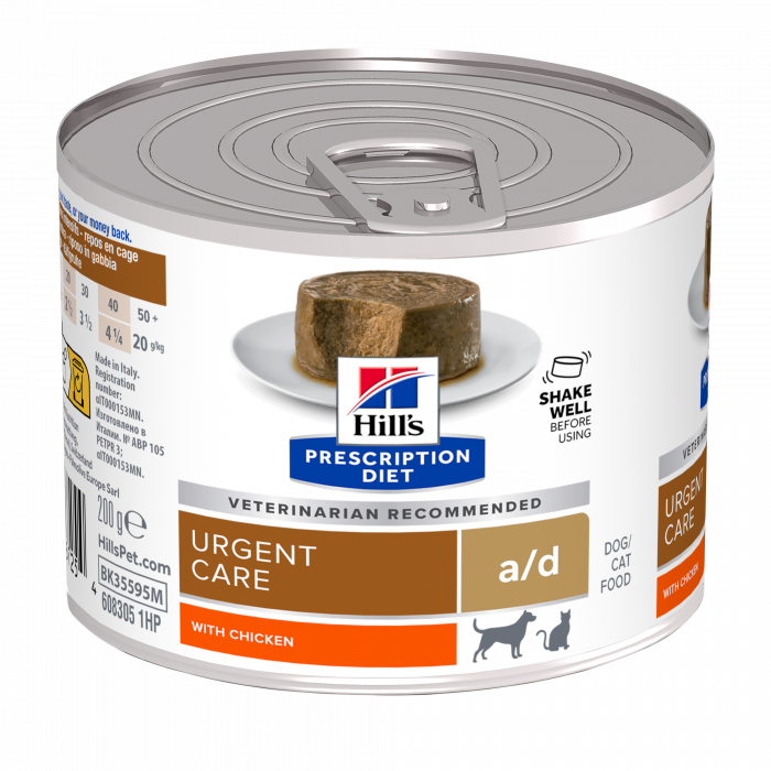 24 x 200g Hill's PD Canine/Feline A/D, hrană umedă dietă veterinară pentru câini si pisici [1]