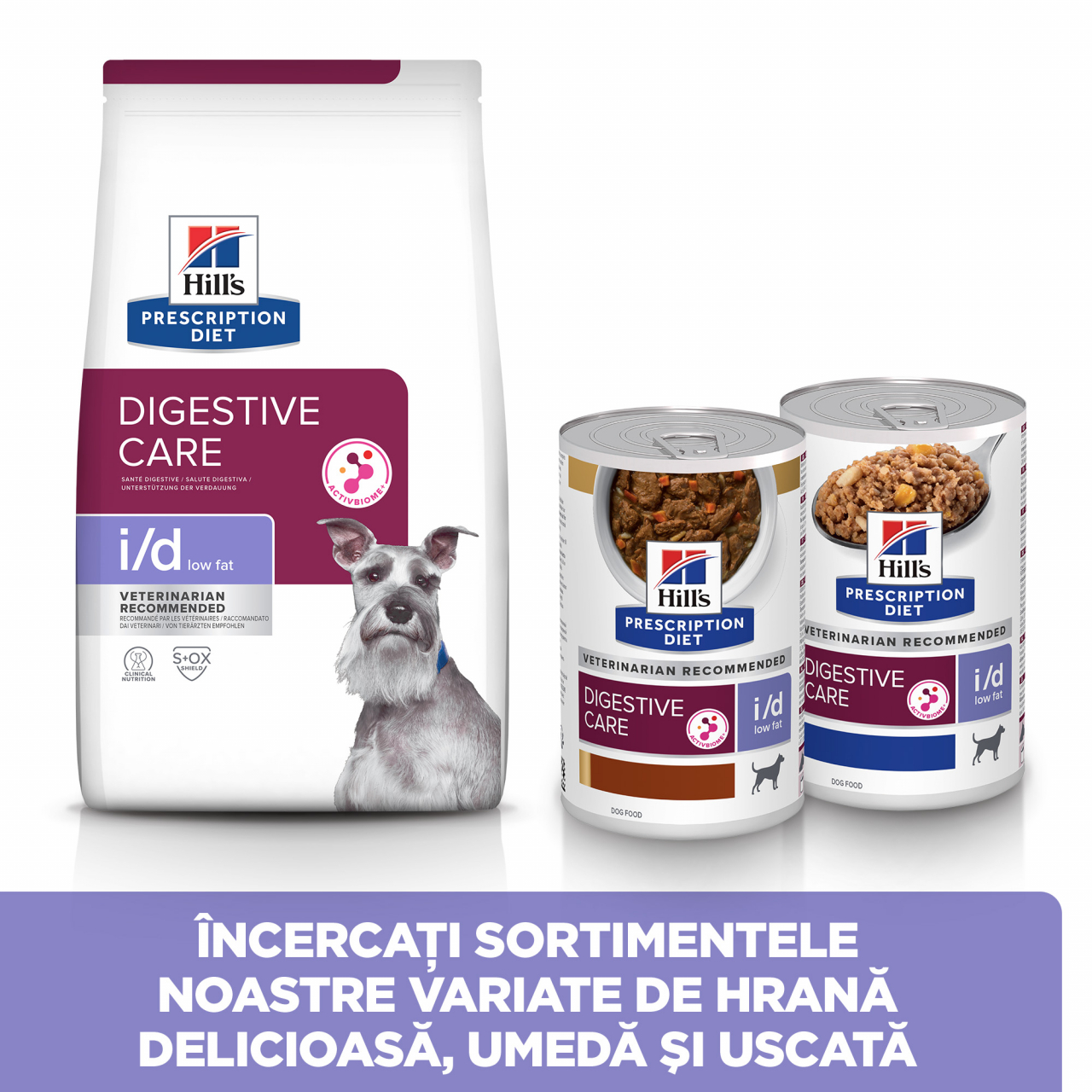 4 kg Hill's PD Canine I/D Low Fat, hrană uscată dietă vetrinară pentru câini cu probleme digestive [9]