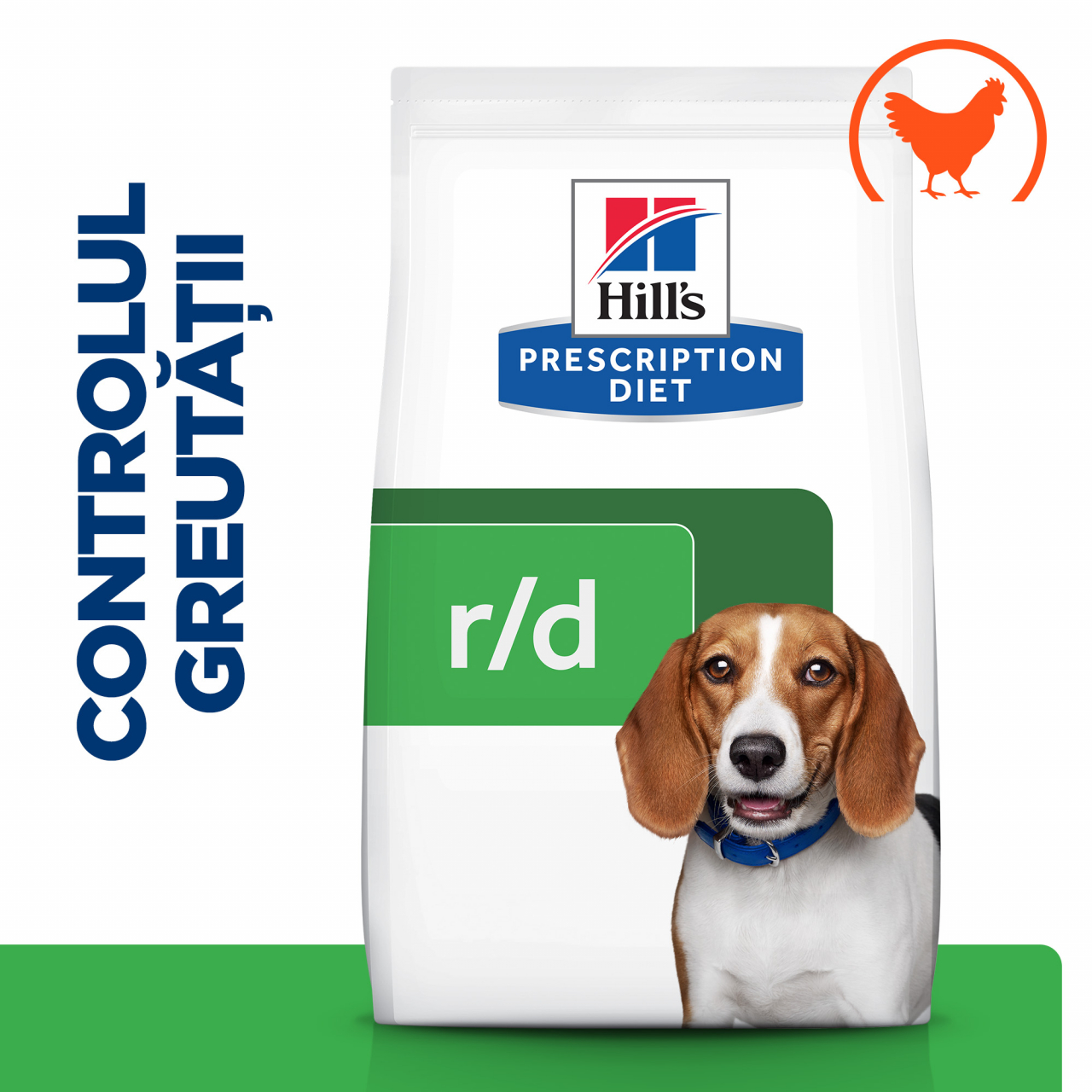 4kg Hill's PD Canine R/D, hrană uscată pentru câini cu probleme de greutate [2]
