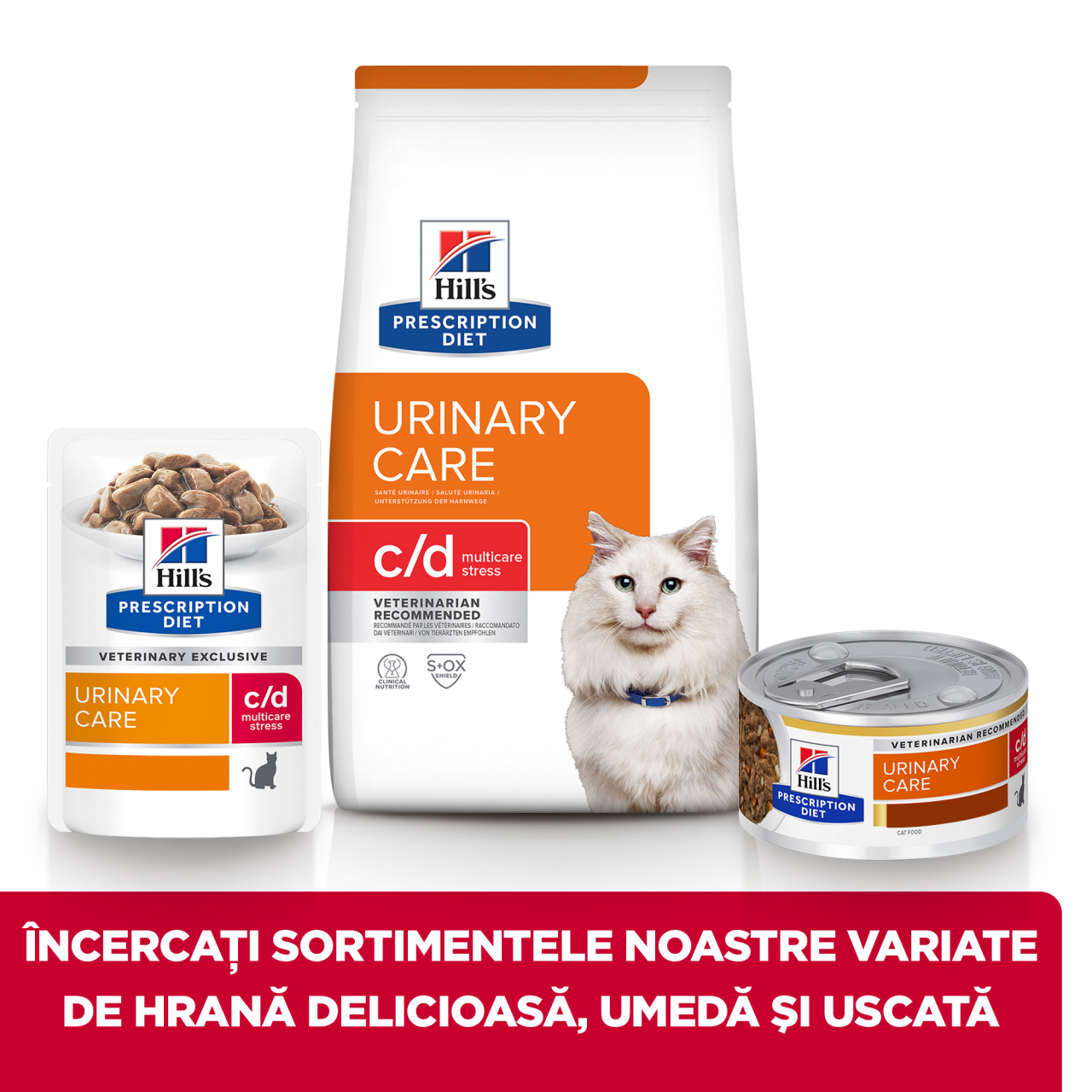 8kg Hill's PD Feline C/D Chicken, hrană uscată dietă veterinară pentru pisici cu probleme urinare [8]