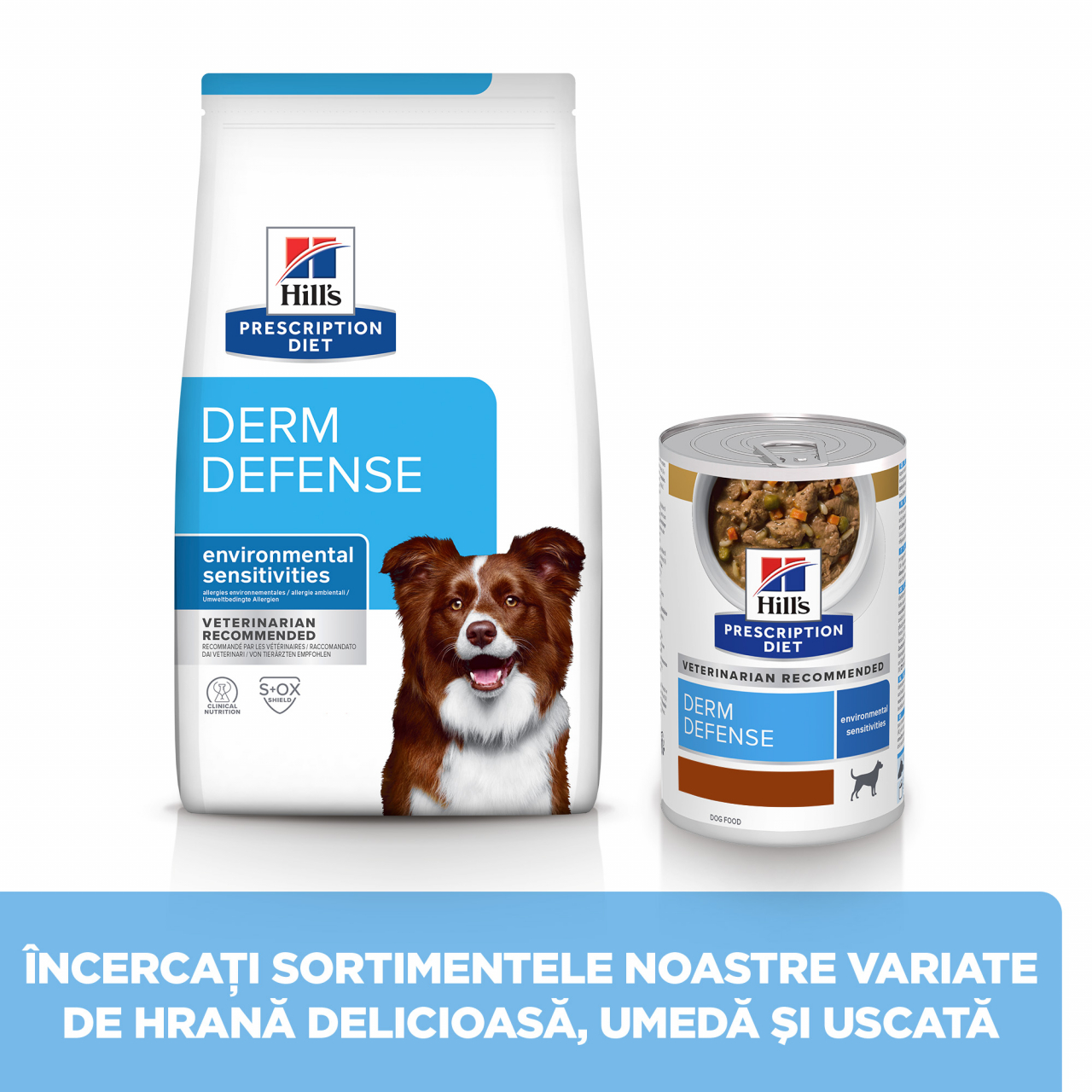 Hill's PD Canine Derm Defense 1.5 kg, hrană uscată dietă veterinară pentru câini cu probleme dermatologice [3]