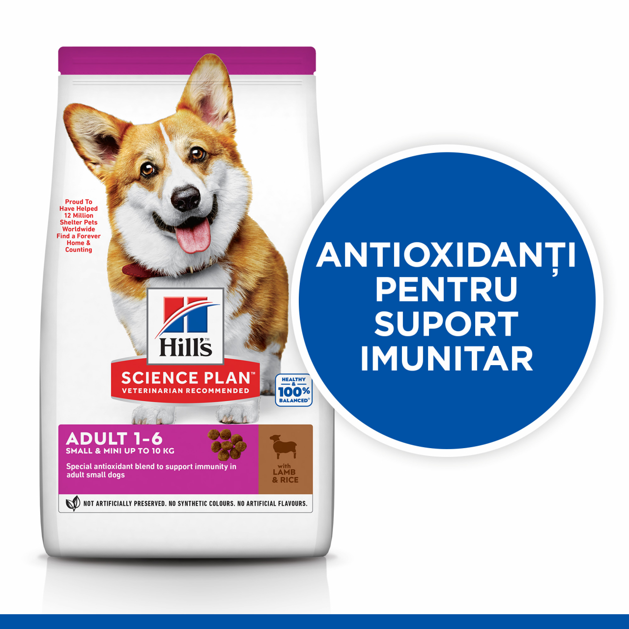 Hill's SP Canine Adult Small and Mini Lamb and Rice 6 kg [4]
