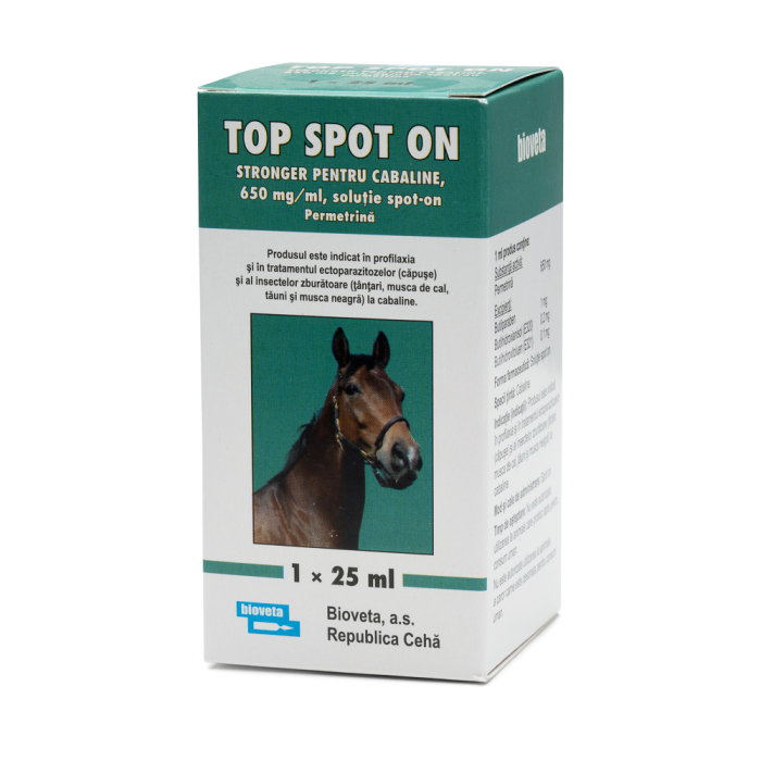 Top Spot-On Stronger for Horses 25 ml, antiparazitar cai pentru căpușe, țânțari și tăuni [4]