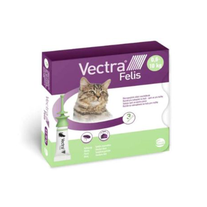 Vectra Felis, spot-on, deparazitare externa pentru pisici, 3 pipete [2]