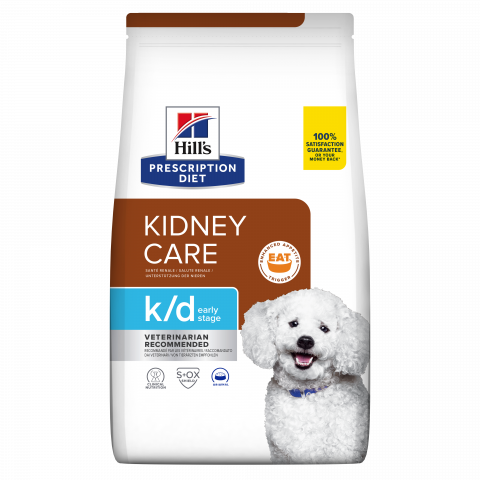 Produse - 1.5 kg Hill's PD Canine K/D Early Stage, hrană uscată dietă veterinară pentru câini cu afecțiuni renale
