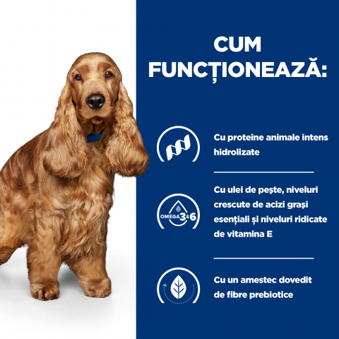 10kg Hills PD z/d Canine , hrană uscată dietă veterinară hipoalergenică pentru câini [6]