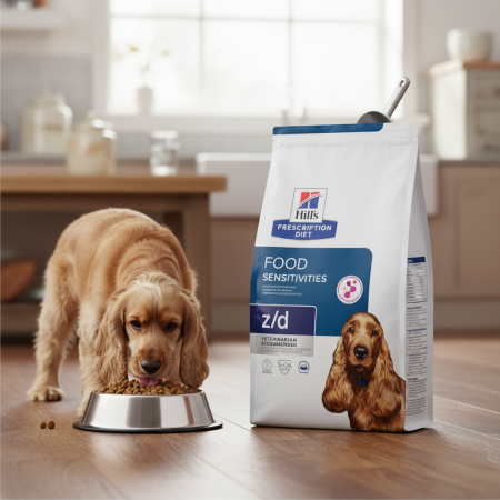HILLS PD - 10kg Hills PD z/d Canine , hrană uscată dietă veterinară hipoalergenică pentru câini