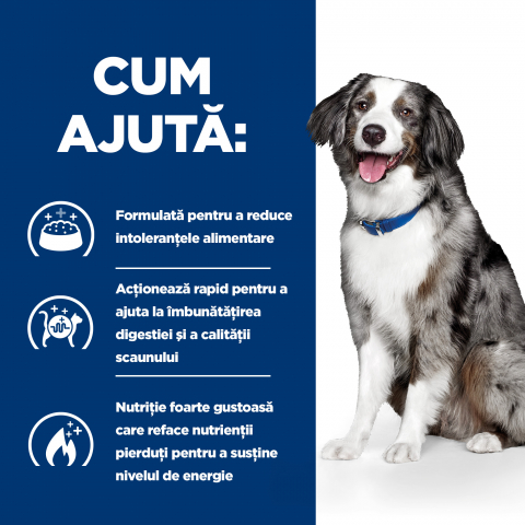 12 kg Hill's PD Canine I/D Sensitive, hrană uscată dietă veterinară pentru câini cu probleme digestive [3]
