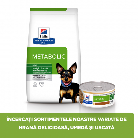 156g Hill's PD Canine Metabolic Chicken & Vegetable Stew, hrană umedă pentru câini cu probleme de greutate [3]