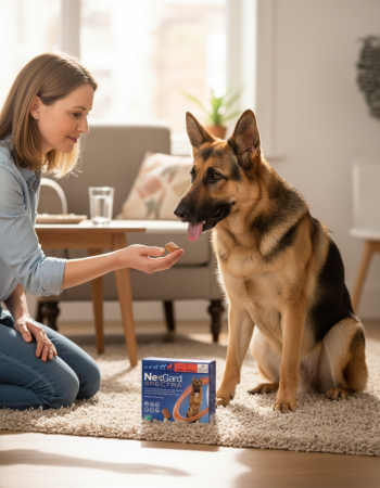 RIDICARE PERSONALA - 3 Tablete Nexgard Spectra Dog XL (30-60 kg) - preventie antiparazitară externă și internă pentru câini