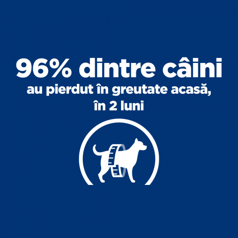 370g Hill’s PD Metabolic Weight Management, hrană umedă dietă veterinară pentru caini cu probleme de greutate [9]